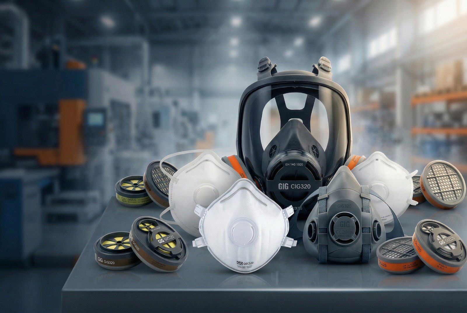 BERKAT SAFETY x CIG: The Best Industrial Respirators for Maximum Protection in High-Risk Environments